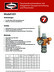 PDF Druckminderer mit Gassparvorrichtung - Modell 651
